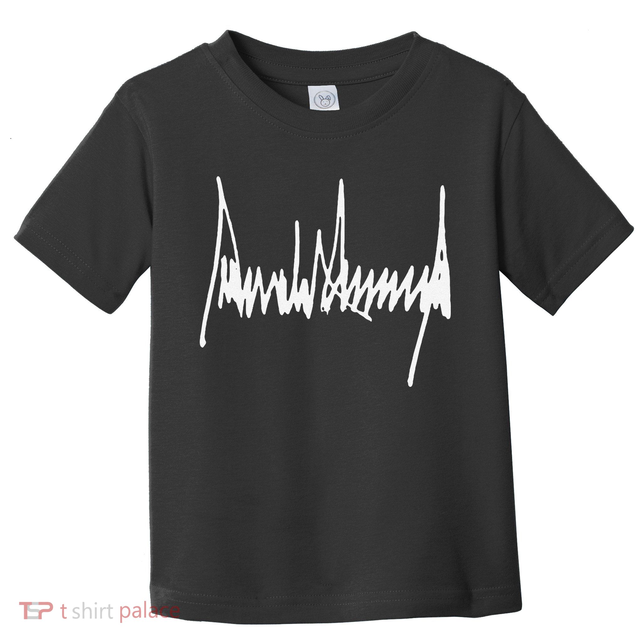 Trump Signature Usa Maga 47th President Protrump Toddler T-Shirt