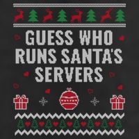 Tech Support Ugly Christmas Funny Computer It Nerd Xmas Cool Gift Knit Cap Winter Beanie