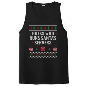 Tech Support Ugly Christmas Funny Computer It Nerd Xmas Cool Gift PosiCharge Competitor Tank