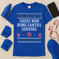 Tech Support Ugly Christmas Funny Computer It Nerd Xmas Cool Gift T-Shirt