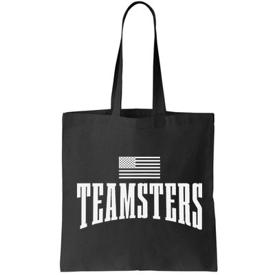 Teamsters Solidarity Union Worker Labor Protest Usa Flag Bag
