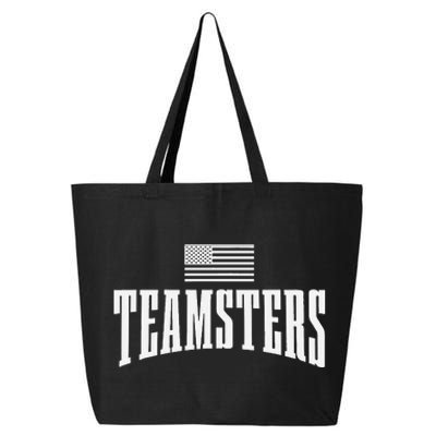 Teamsters Solidarity Union Worker Labor Protest Usa Flag 25L Jumbo Tote