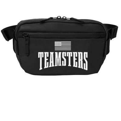 Teamsters Solidarity Union Worker Labor Protest Usa Flag Crossbody Pack