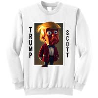 Trump Scott Voter Clothing 2024 Election Sweatshirt