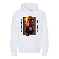 Trump Scott Voter Clothing 2024 Election Premium Hoodie