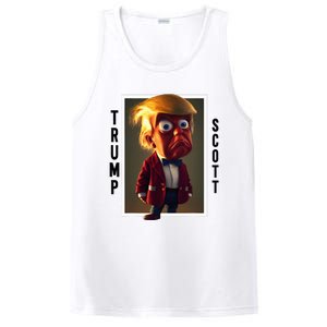 Trump Scott Voter Clothing 2024 Election PosiCharge Competitor Tank