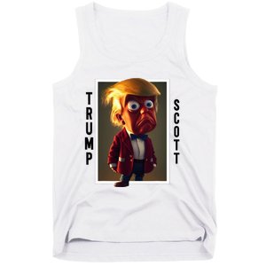 Trump Scott Voter Clothing 2024 Election Tank Top