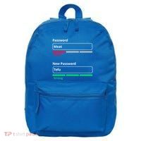 Tofu Saying Vegan Meme Password Weak Strong Tofu Cute Gift 16 in Basic Backpack
