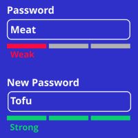 Tofu Saying Vegan Meme Password Weak Strong Tofu Cute Gift Kids T-Shirt