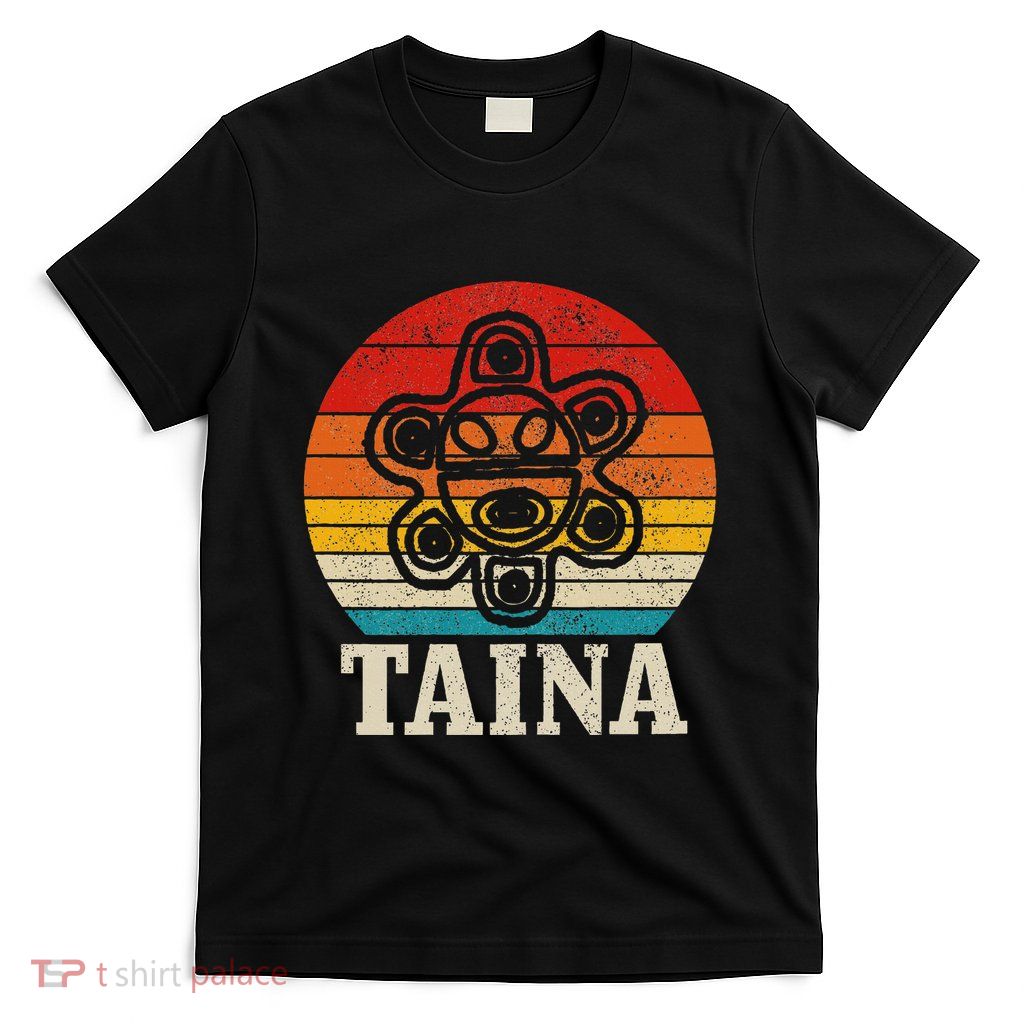 Taina Sun Vintage Puerto Rico Boricua Taino Boriken Boriquen T-Shirt