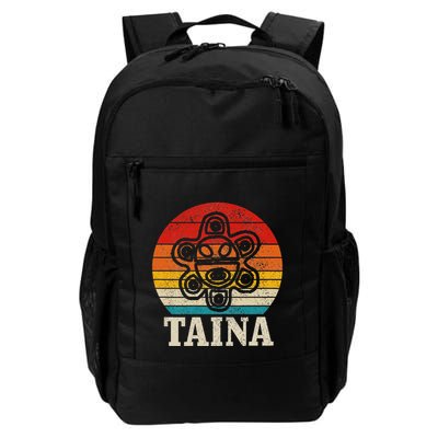 Taina Sun Vintage Puerto Rico Boricua Taino Boriken Boriquen Backpack