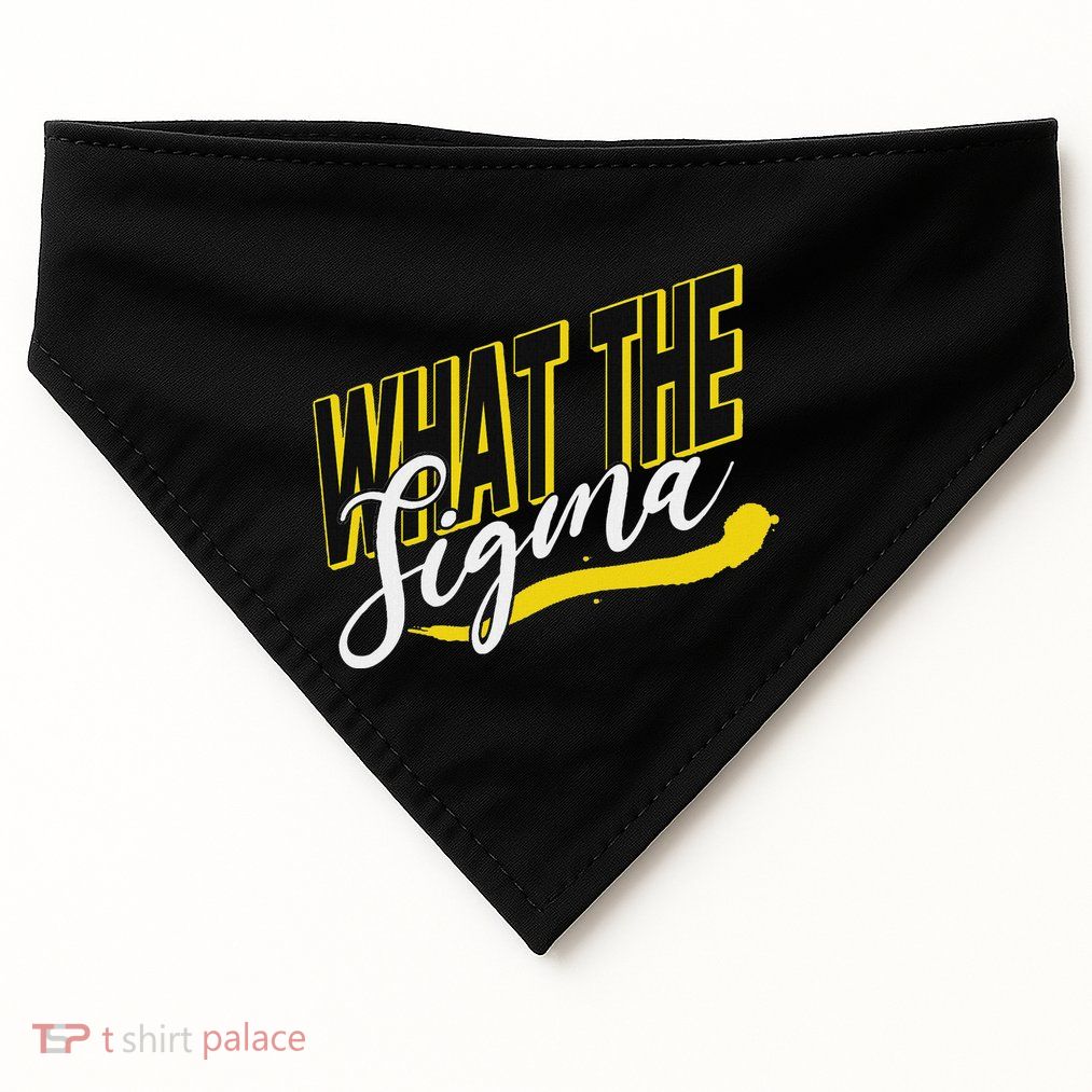 The Sigma Viral Gen Alpha Slang USA-Made Doggie Bandana