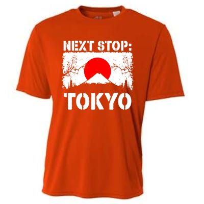 Tokyo Summer Vacation Trip Next Stop Vacay Vibes Souvenir Meaningful Gift Cooling Performance Crew T-Shirt