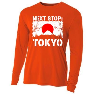 Tokyo Summer Vacation Trip Next Stop Vacay Vibes Souvenir Meaningful Gift Cooling Performance Long Sleeve Crew