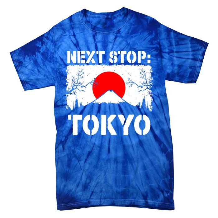 Tokyo Summer Vacation Trip Next Stop Vacay Vibes Souvenir Meaningful Gift Tie-Dye T-Shirt