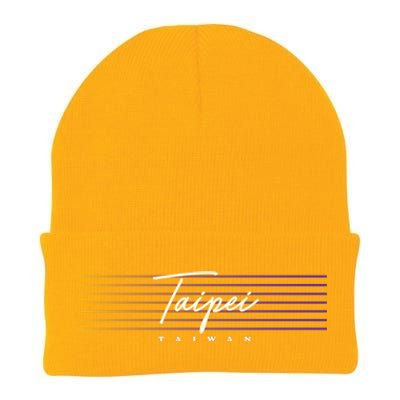 Taipei Souvenir Vintage Taiwan Meaningful Gift Knit Cap Winter Beanie