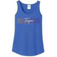 Taipei Souvenir Vintage Taiwan Meaningful Gift Ladies Essential Tank