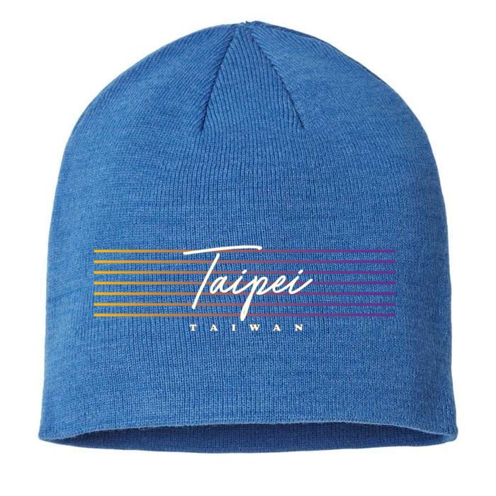 Taipei Souvenir Vintage Taiwan Meaningful Gift Sustainable Beanie