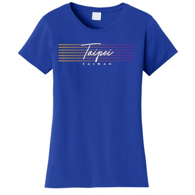 Taipei Souvenir Vintage Taiwan Meaningful Gift Women's T-Shirt