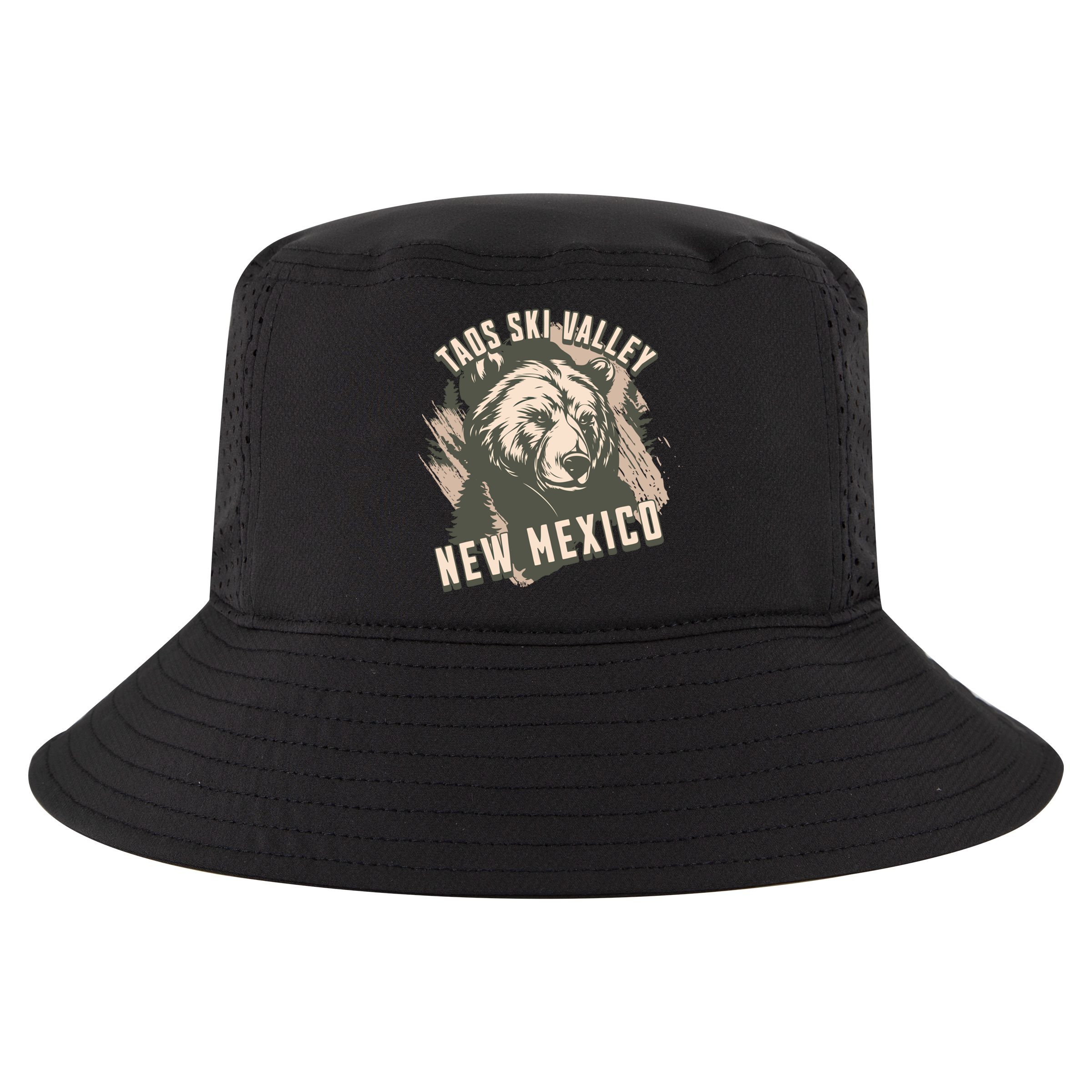 Taos Ski Valley New Mexico Bear Meaningful Gift Cool Comfort Performance Bucket Hat
