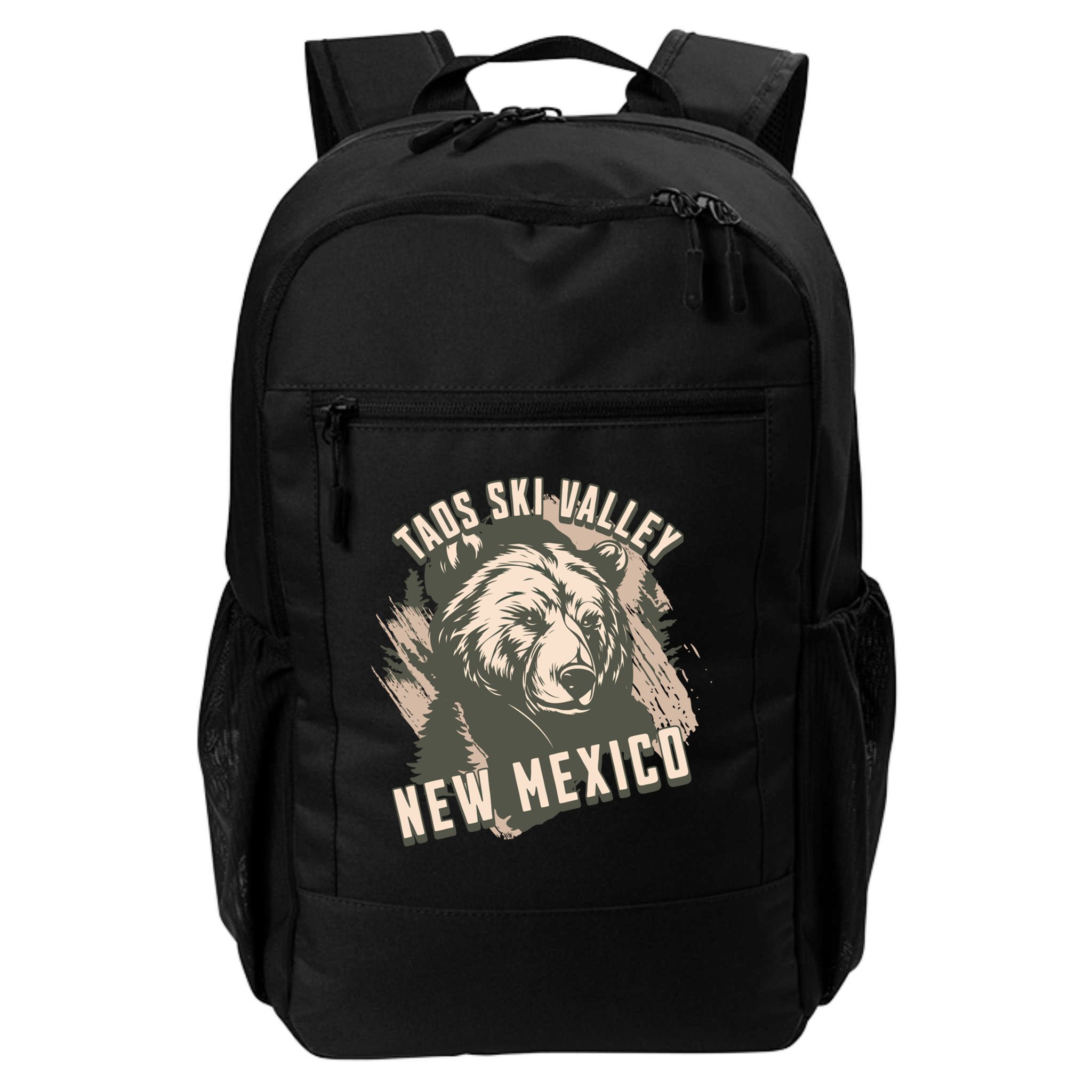 Taos Ski Valley New Mexico Bear Meaningful Gift Backpack