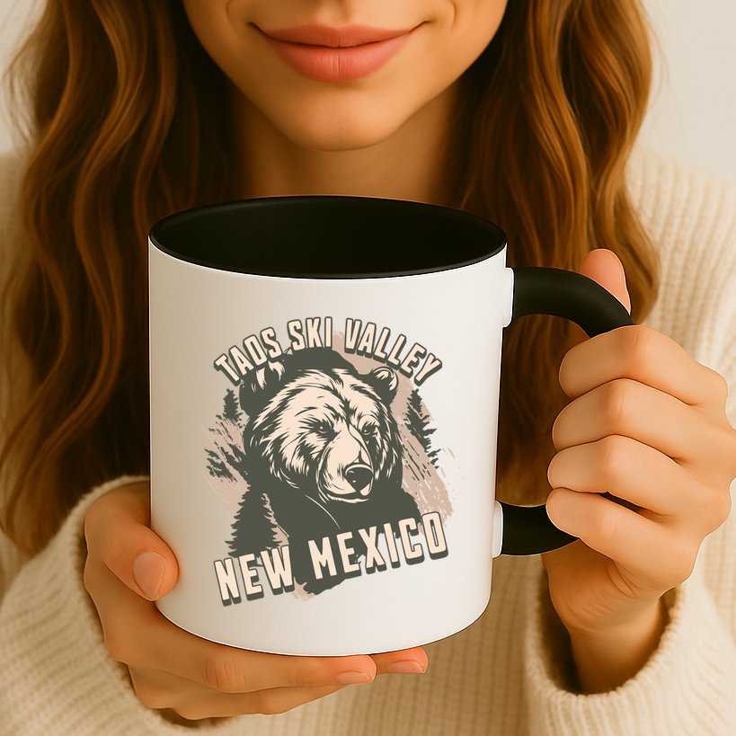 Taos Ski Valley New Mexico Bear Meaningful Gift Mug