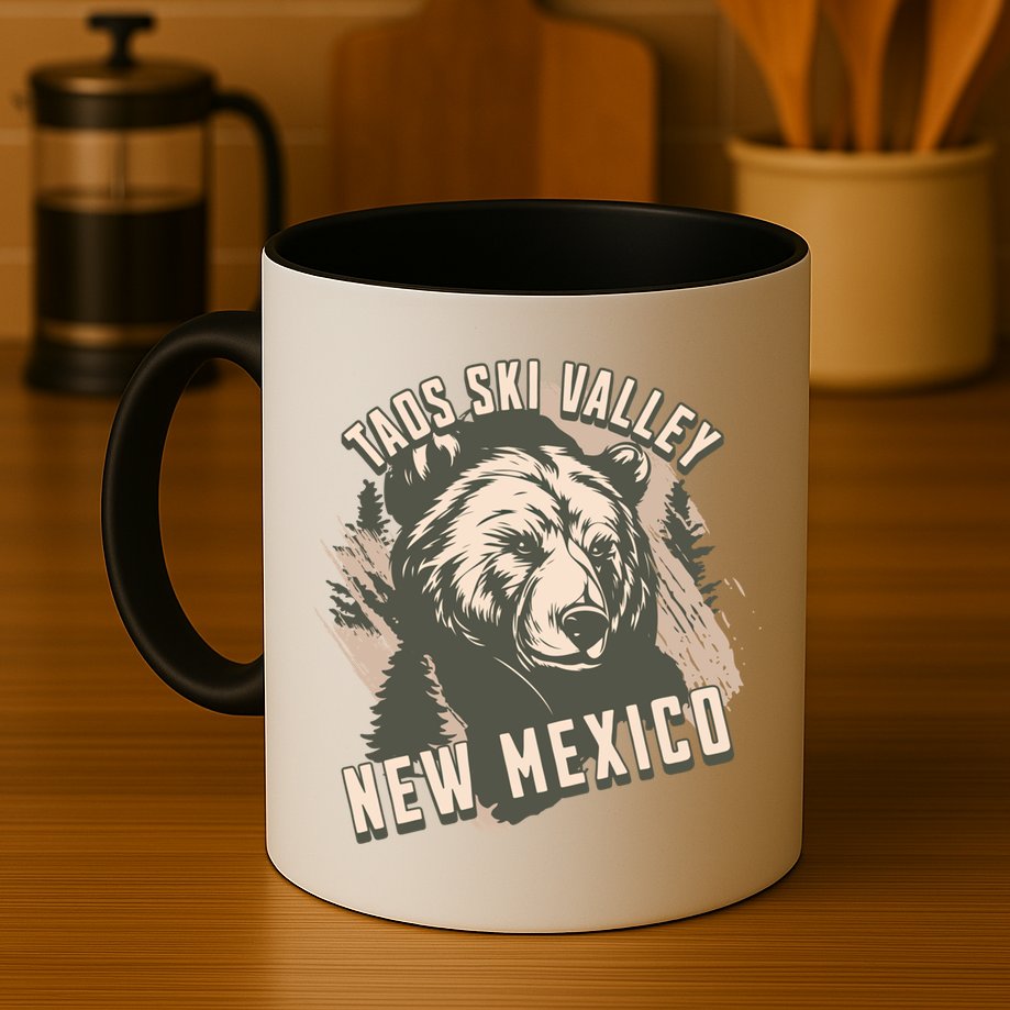 Taos Ski Valley New Mexico Bear Meaningful Gift Mug