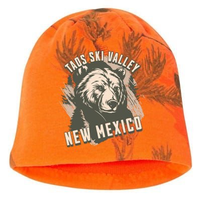 Taos Ski Valley New Mexico Bear Meaningful Gift Kati - Camo Knit Beanie