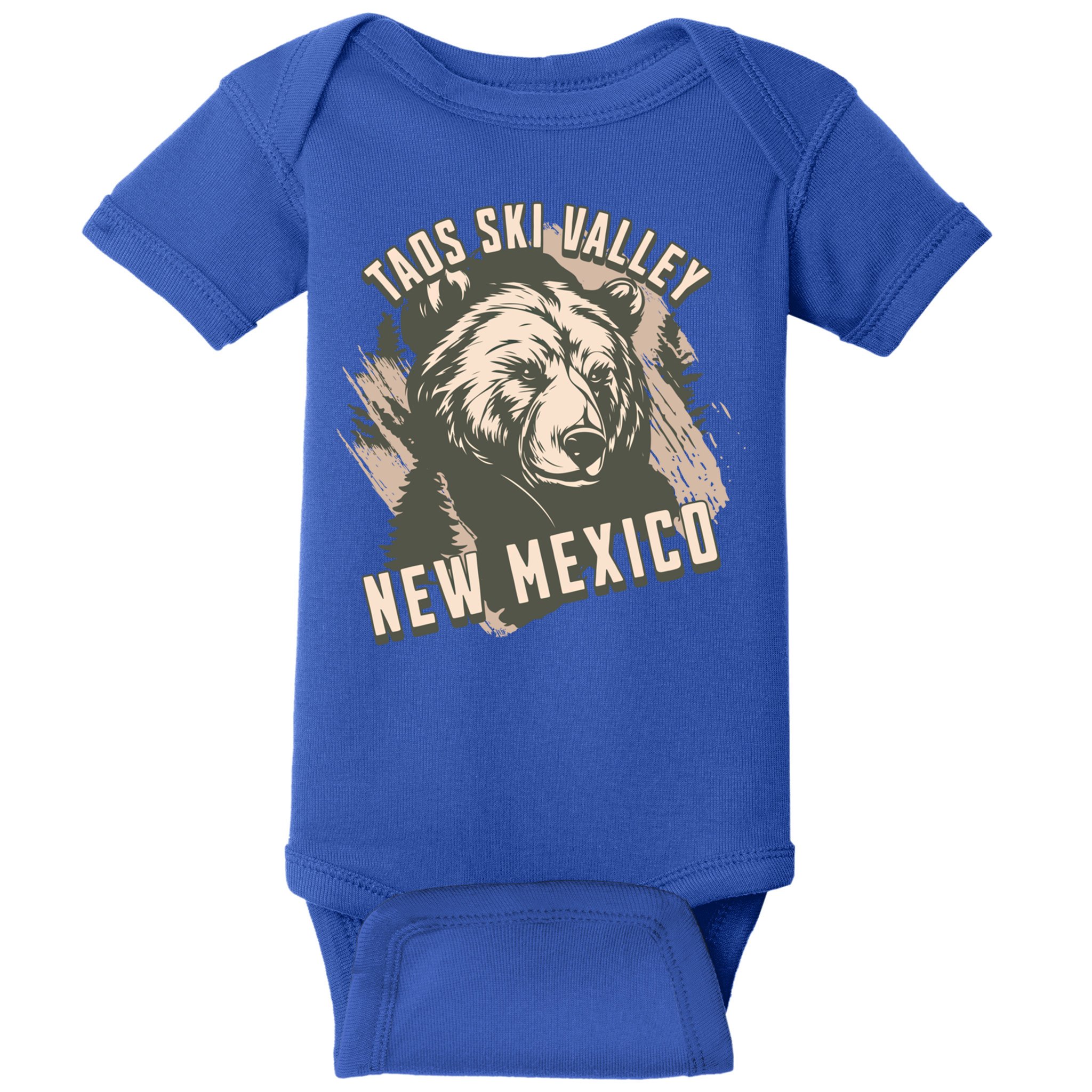 Taos Ski Valley New Mexico Bear Meaningful Gift Baby Bodysuit