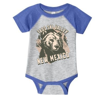 Taos Ski Valley New Mexico Bear Meaningful Gift Infant Baby Jersey Bodysuit