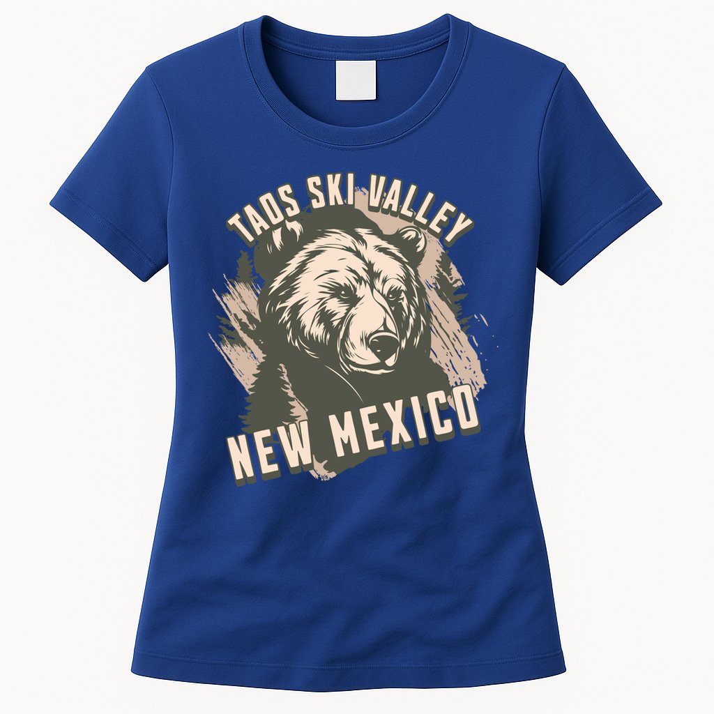 Taos Ski Valley New Mexico Bear Meaningful Gift Womens T-Shirt
