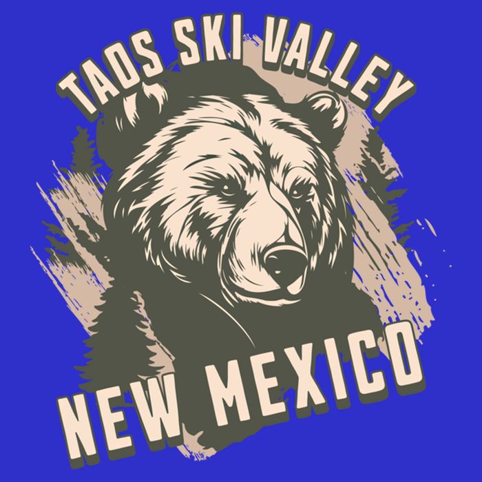 Taos Ski Valley New Mexico Bear Meaningful Gift Womens T-Shirt