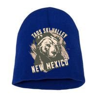 Taos Ski Valley New Mexico Bear Meaningful Gift Short Acrylic Beanie