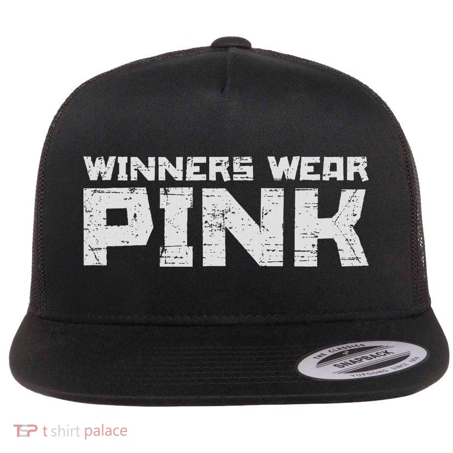 Team Sports Winners Wear Flat Bill Trucker Hat