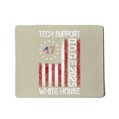 Tech Support White House Tech Support D.O.G.E Doge Mousepad
