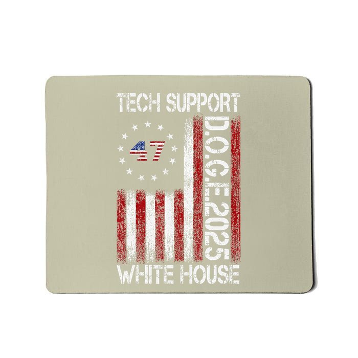 Tech Support White House Tech Support D.O.G.E Doge Mousepad