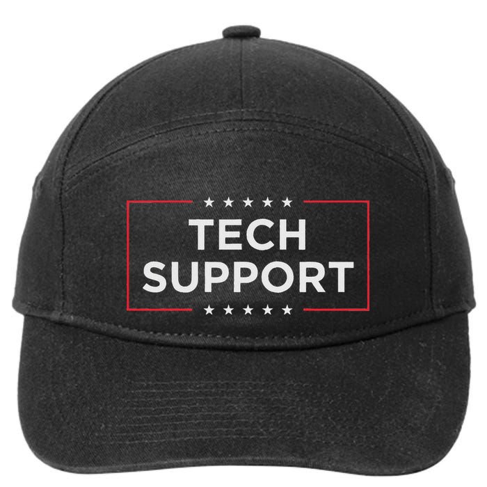 Tech Support White House Tech Support D.O.G.E Doge 7-Panel Snapback Hat