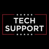 Tech Support White House Tech Support D.O.G.E Doge 7-Panel Snapback Hat