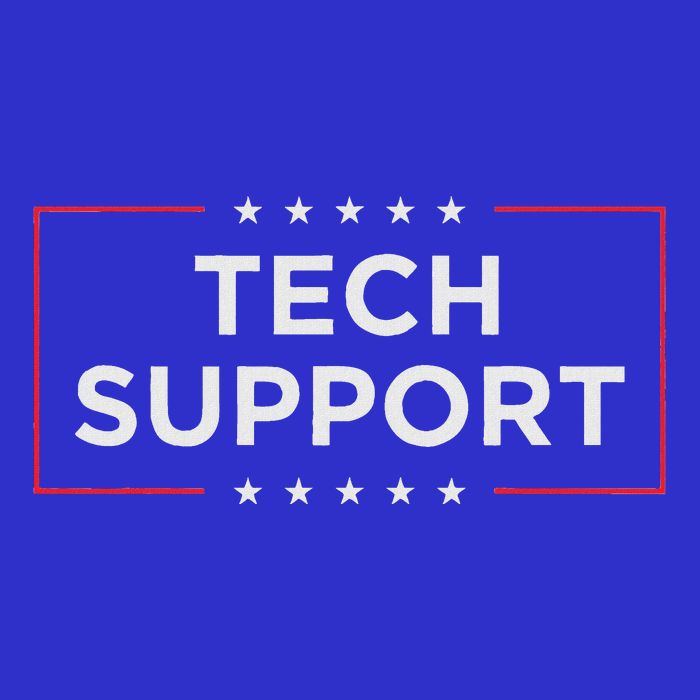 Tech Support White House Tech Support D.O.G.E Doge Mousepad