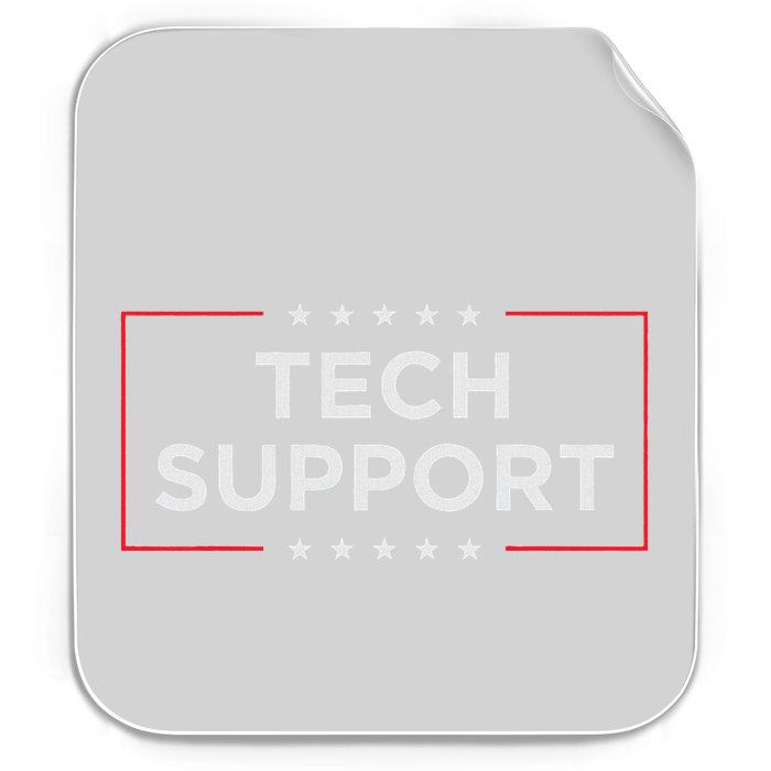 Tech Support White House Tech Support D.O.G.E Doge Permanent Decal Sticker