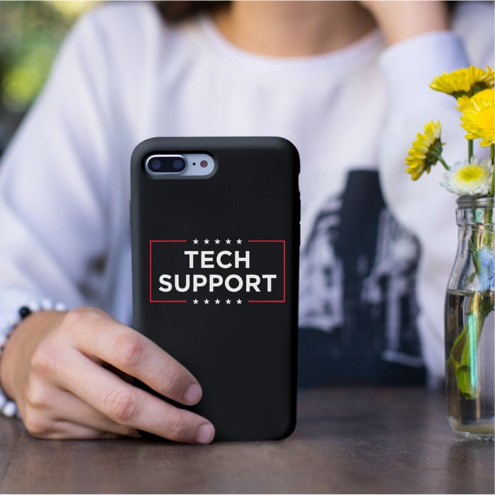 Tech Support White House Tech Support D.O.G.E Doge Permanent Decal Sticker