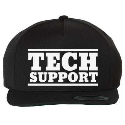 Tech Support White House Tech Support D.O.G.E Doge Wool Snapback Cap