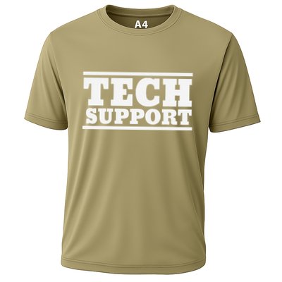 Tech Support White House Tech Support D.O.G.E Doge Cooling Performance Crew T-Shirt