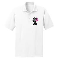 The Strongest Warriors Have The Most Scars Breast Cancer Awareness PosiCharge RacerMesh Polo