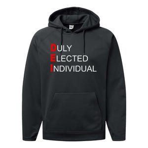 Tami Sawyer Wearing Duty Elected Individuals Performance Fleece Hoodie