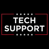 Tech Support White House Tech Support D.O.G.E DOGE Quote Flat Bill Trucker Hat