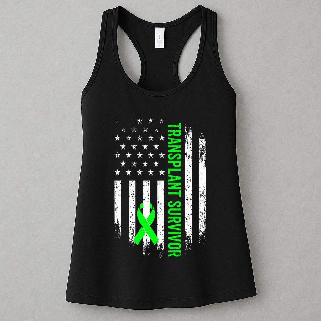 Transplant Survivor Warrior Liver Kidney Organ Recipient Womens Tank Top
