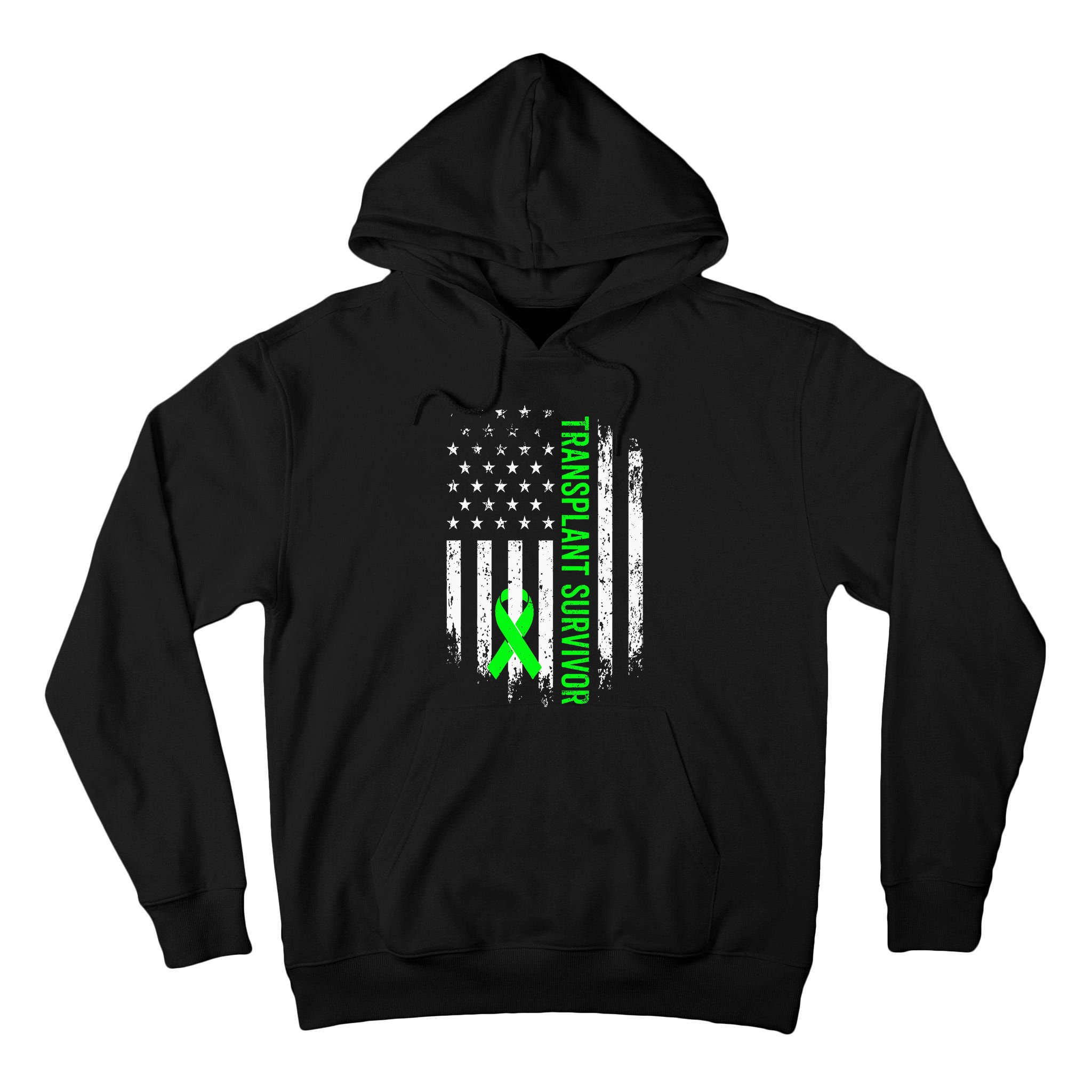 Transplant Survivor Warrior Liver Kidney Organ Recipient Tall Hoodie