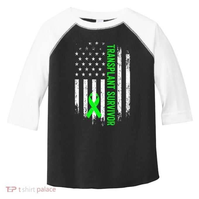 Transplant Survivor Warrior Liver Kidney Organ Recipient Toddler Fine Jersey T-Shirt