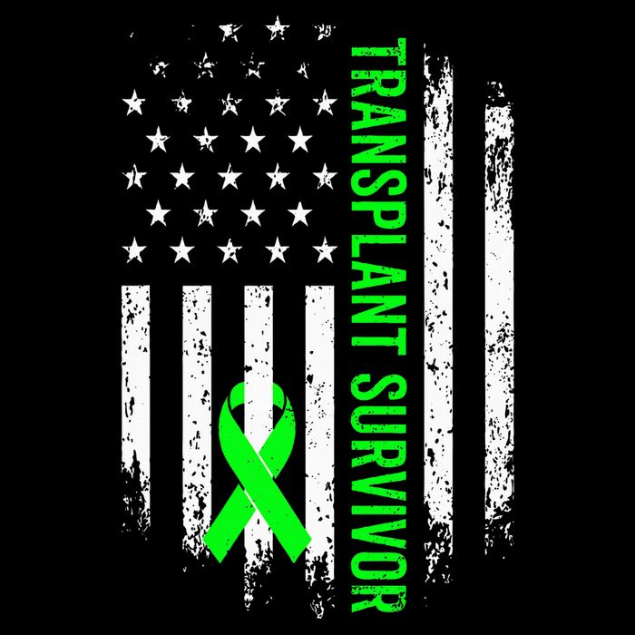 Transplant Survivor Warrior Liver Kidney Organ Recipient Zip Tote Bag